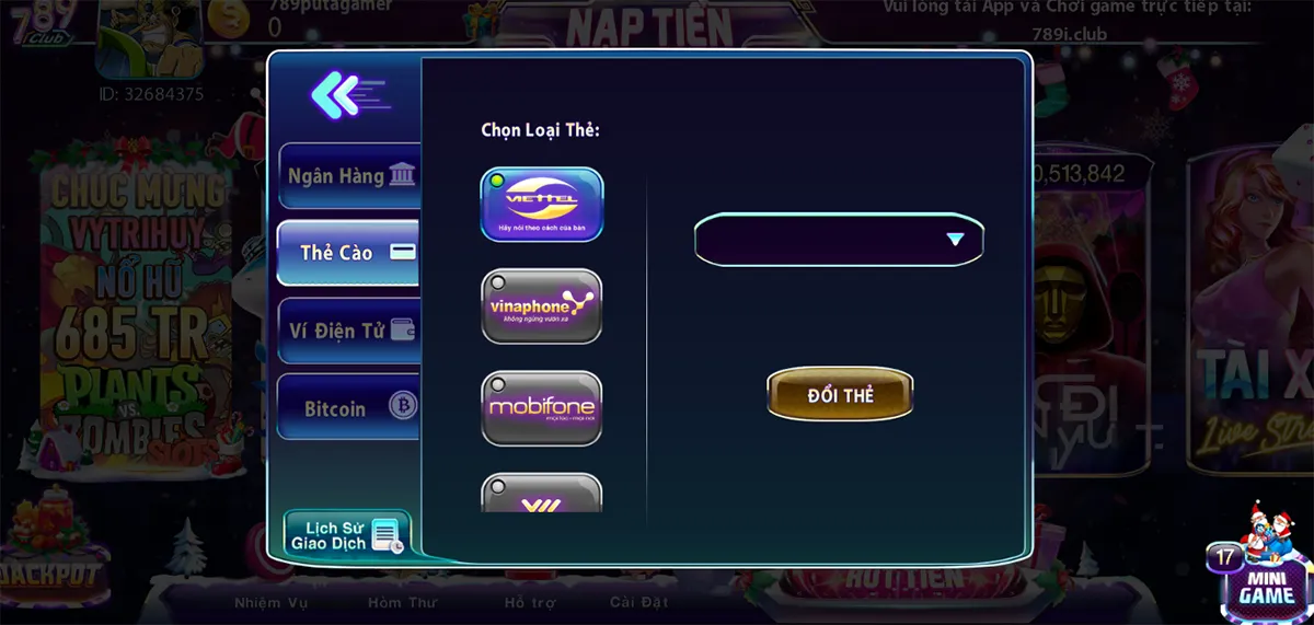 Rút tiền đổi thưởng qua thẻ cào như thế nào?