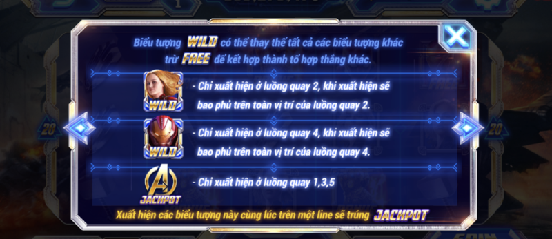 Bí quyết bách chiến bách thắng tựa game Avengers B52