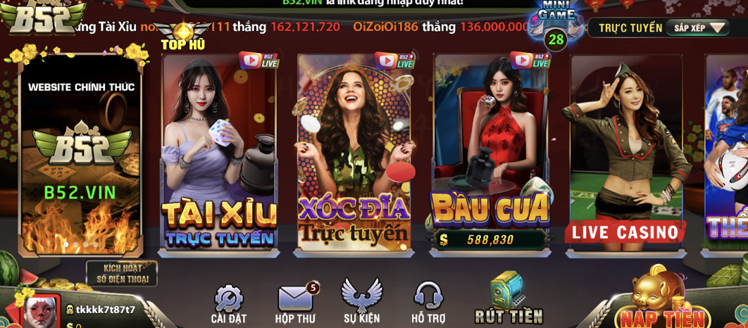 Game Live chân thực